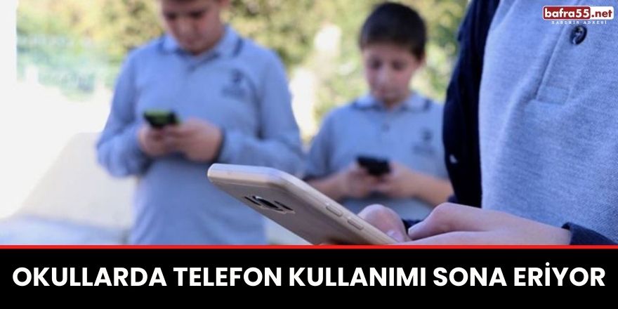 Okullarda Telefon Kullanımı Sona Eriyor