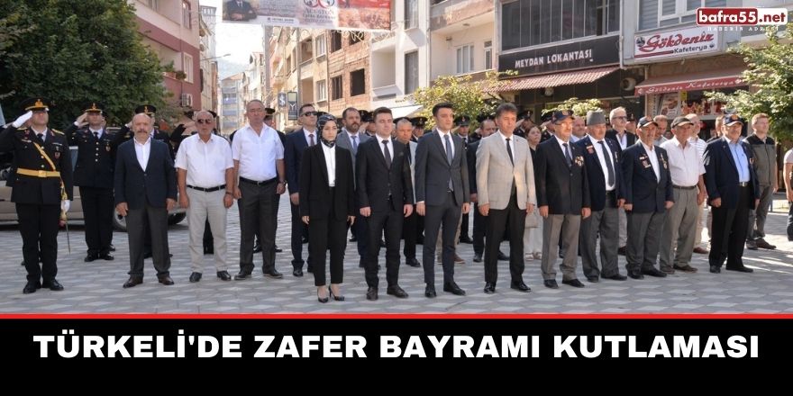 Türkeli'de Zafer Bayramı kutlaması