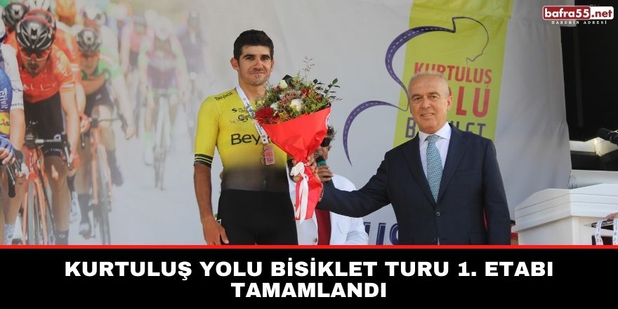 Kurtuluş Yolu Bisiklet Turu 1. Etabı tamamlandı