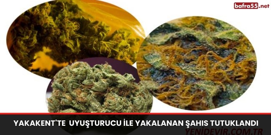 Yakakent'te Uyuşturucu ile yakalanan şahıs tutuklandı