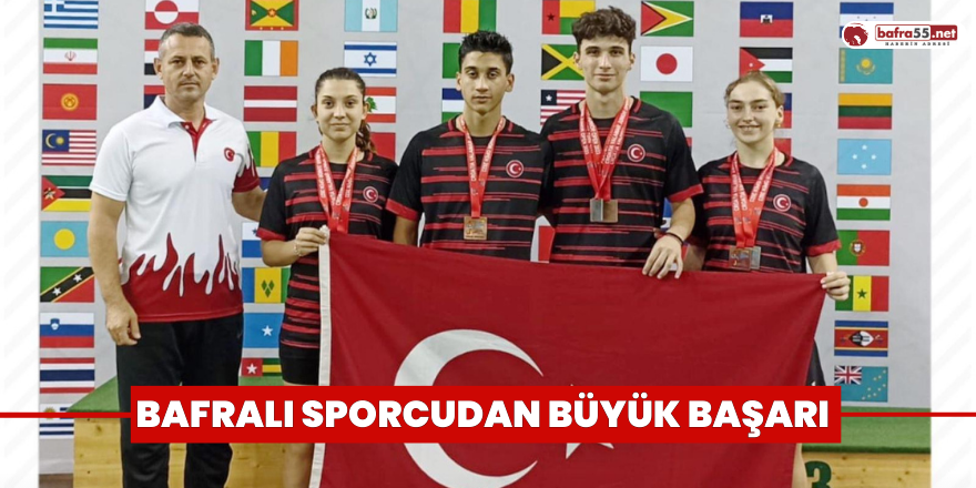 Bafralı Sporcudan Büyük Başarı