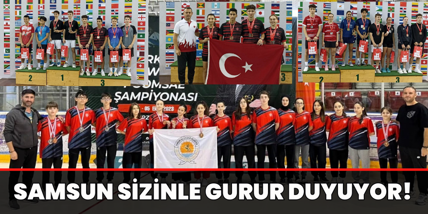 Samsun Sizinle Gurur Duyuyor!