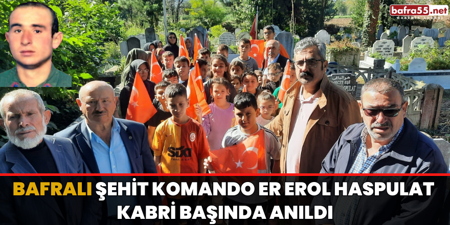 Bafralı Şehit Komando Er Kabri Başında Anıldı