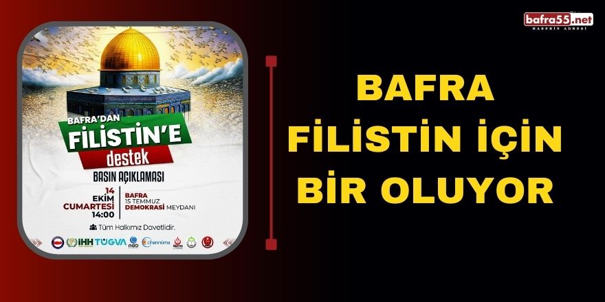 Bafra Filistin için bir oluyor