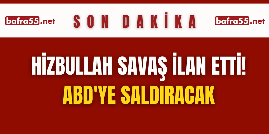 Hizbullah Savaş İlan Etti! ABD'ye Saldıracak