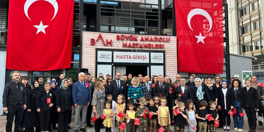 Büyük Anadolu Hastaneleri Atatürk'ü Saygı ve Minnet İle Andı