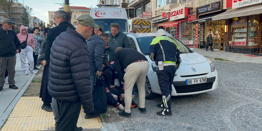 Sinop’ta trafik kazası: 1 hafif yaralı
