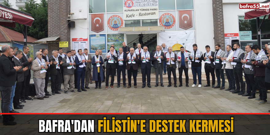 Bafra'dan Filistin'e Destek Kermesi