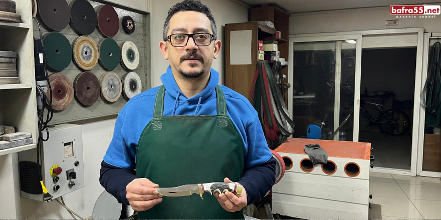 Sinop'ta bıçak üretiminde 4’üncü kuşak esnaf