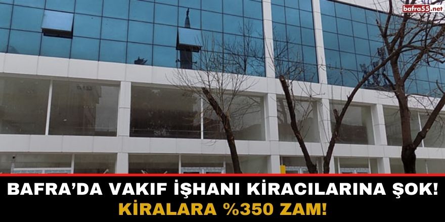 Vakıflar Bölge Müdürlüğü Cumhurbaşkanının Kira Talimatını Hiçe Saydı