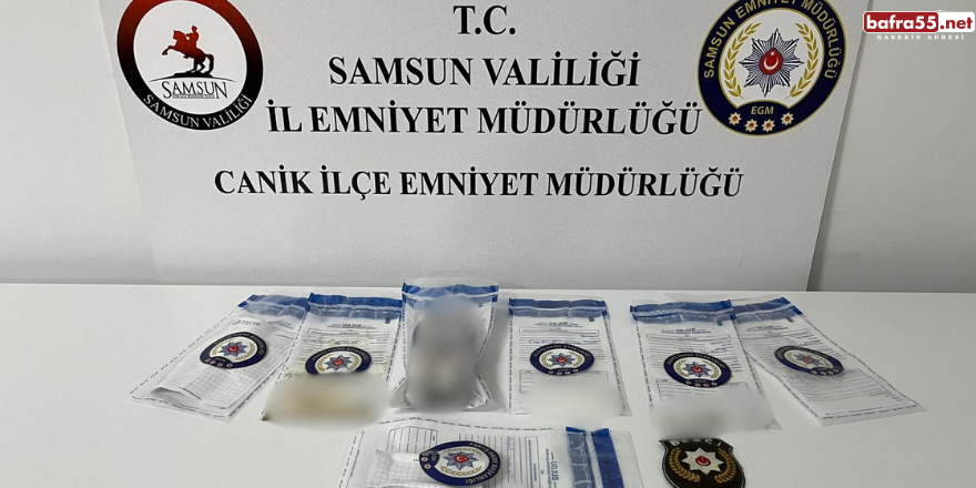 Samsun'da 12,5 yıl hapis cezası bulunan şahıs uyuşturucuyla yakalandı