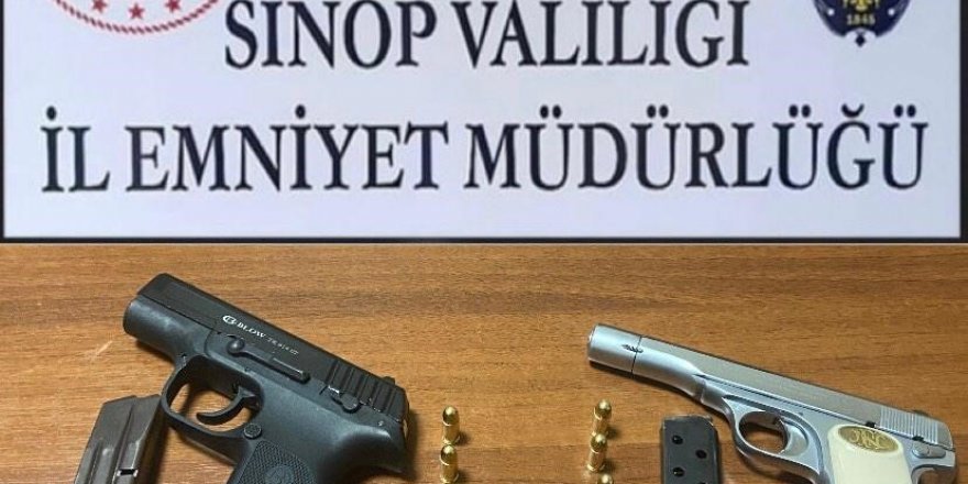Sinop'ta genel güvenliği bozan şahıslar yakalandı