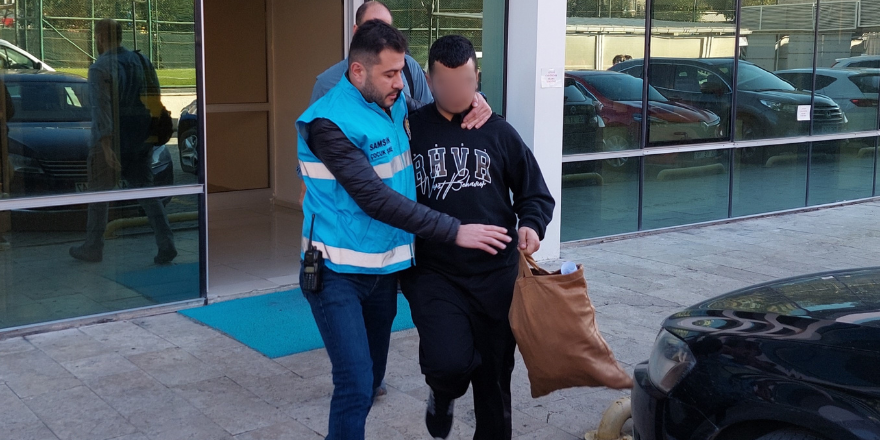 Samsun'da oto tamircisini ismini sorup vuran çocuk tutuklandı