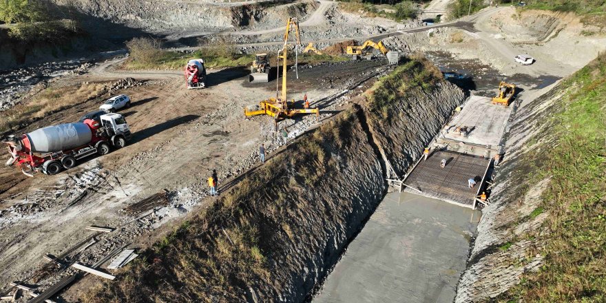 Salıpazarı Barajı seli önleyecek, 143 yerleşim yerine içme suyu verecek