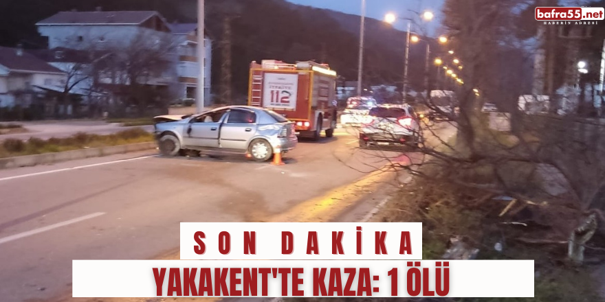 Yakakent'te kaza: 1 ölü