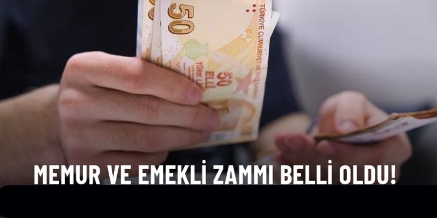 Emekli maaş zamları belli oldu