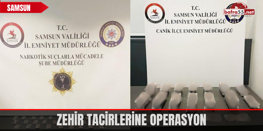 Zehir Tacirlerine Operasyon