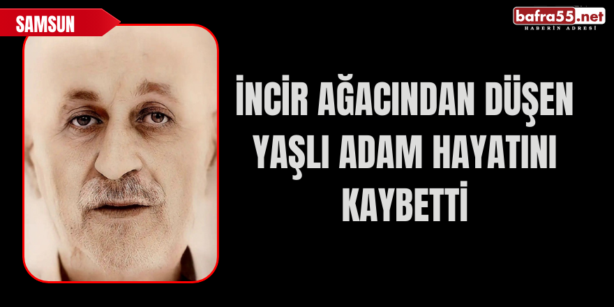 İncir ağacından düşen yaşlı adam hayatını kaybetti