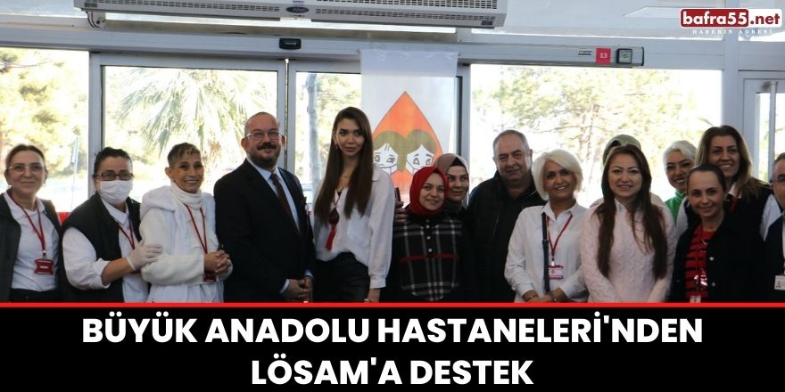 Büyük Anadolu Hastaneleri'nden LÖSAM'a destek