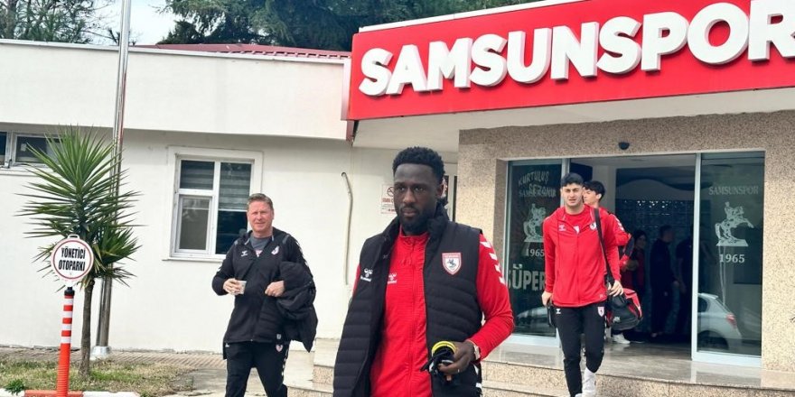 Samsunspor, Fatih Karagümrük maçına 14 eksikle gitti