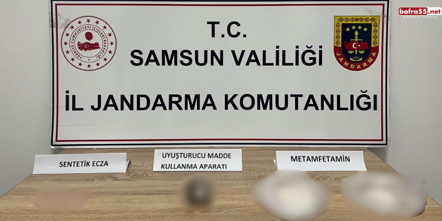 Samsun'a uyuşturucu getirirken yakalanan 2 kişi tutuklandı