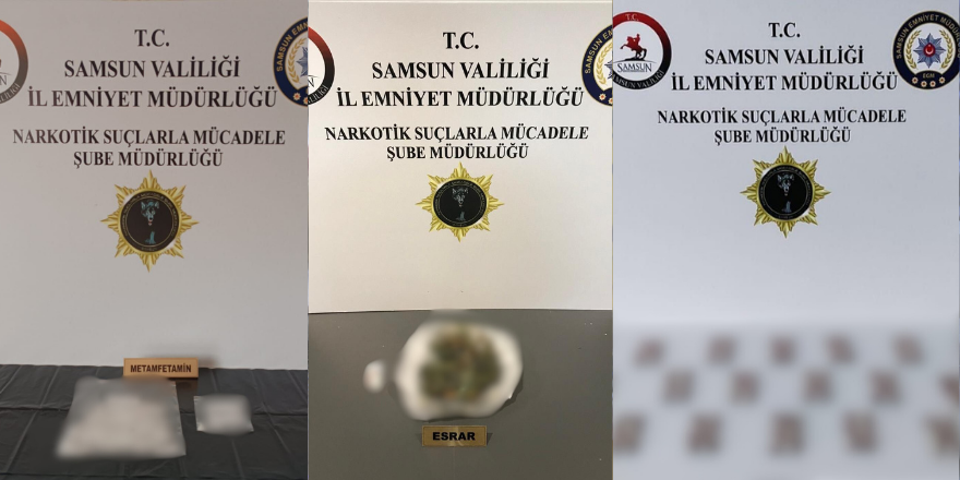 Samsun'da narkotik uygulaması: 32 kişi yakalandı