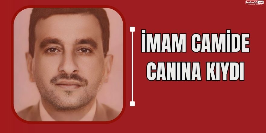 İmam camide canına kıydı