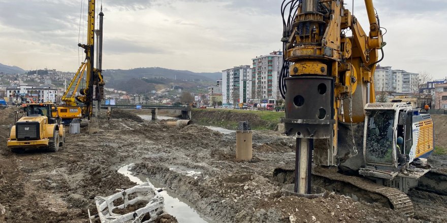 Samsun'da Mert Irmağı Islah Çalışmaları