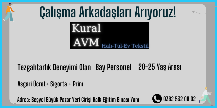 Kural AVM'de Personel Alımı Olacaktır