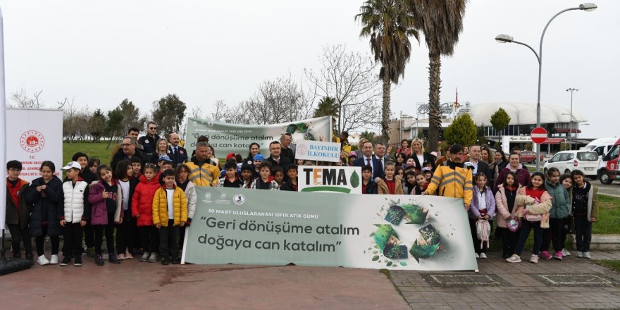 Samsun’da ‘sıfır atık’ için farkındalık etkinliği