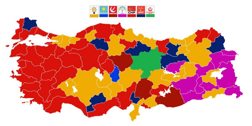 Samsun'da siyasi partiler hangi ilçeleri kazandı.. İşte cevaplar...