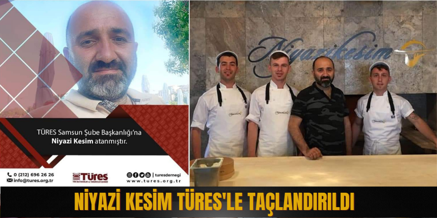 NİYAZİ KESİM TÜRES'LE TAÇLANDIRILDI