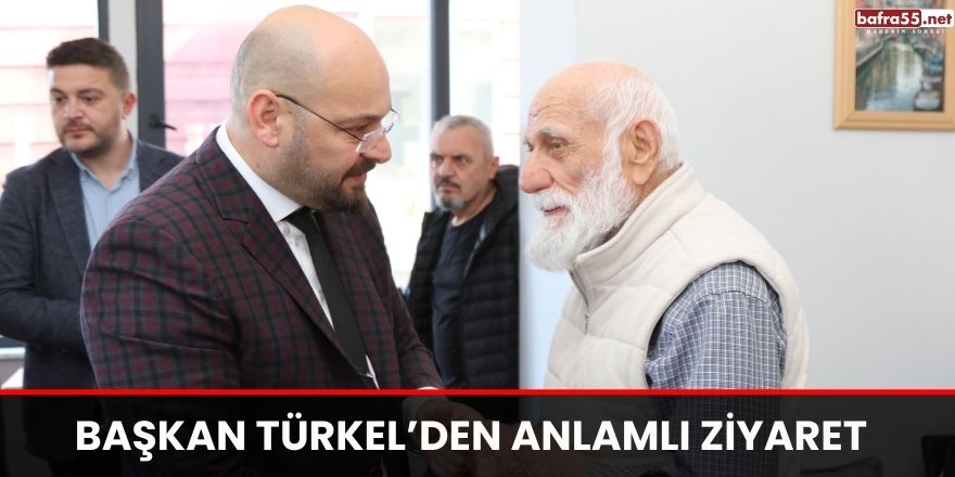 Başkan Türkel’den anlamlı ziyaret