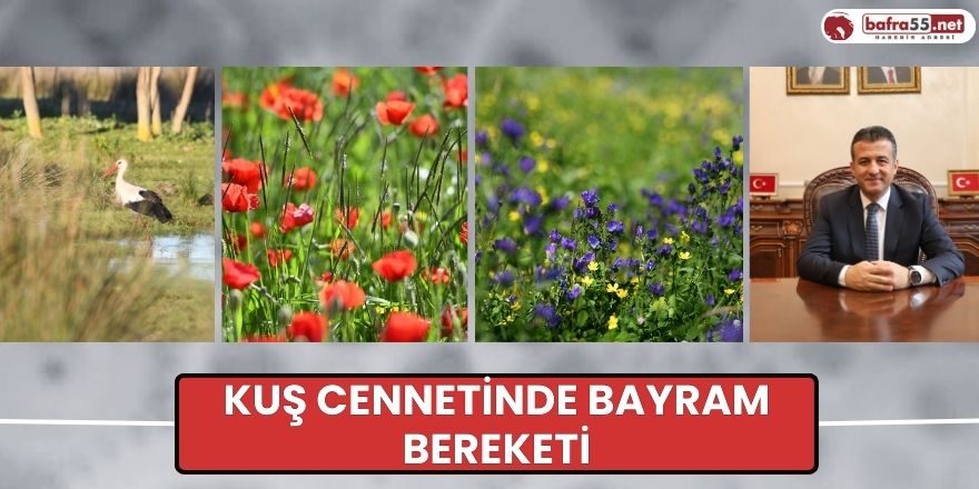 Kuş Cennetinde Bayram Bereketi