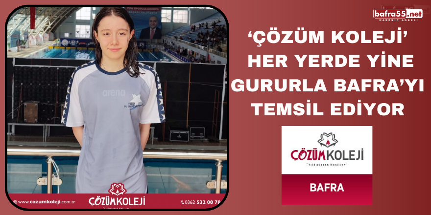 Çözüm Koleji Her Yerde Yine Gururla Bafra’yı Temsil Ediyor