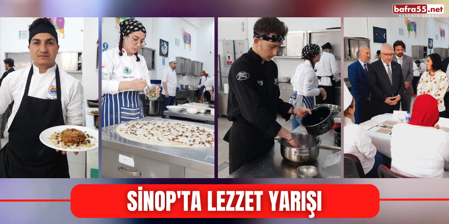 Sinop'ta lezzet yarışı