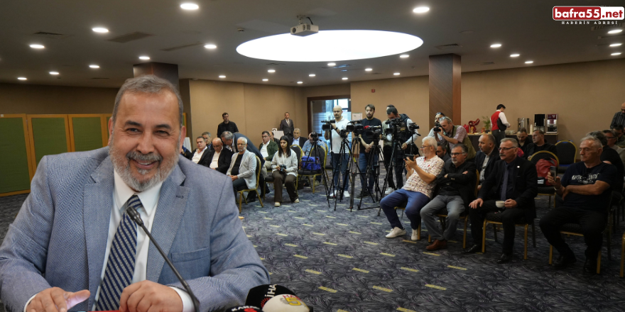 Samsunspor eski başkanı Uyanık, TFF Başkanlığına aday adaylığını açıkladı
