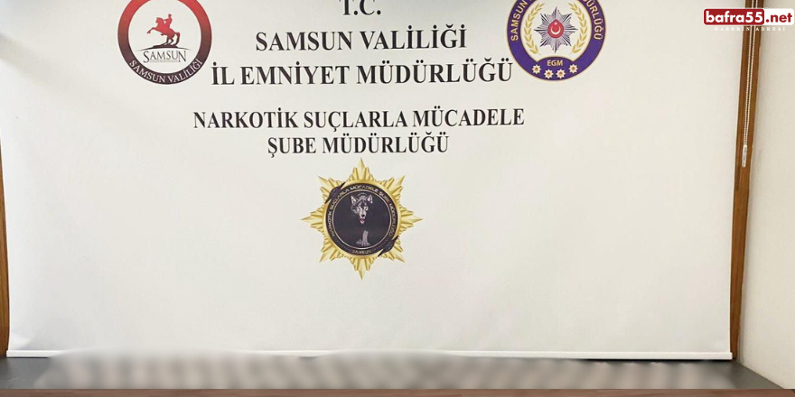 Samsun'da çok sayıda sentetik ecza ele geçirildi