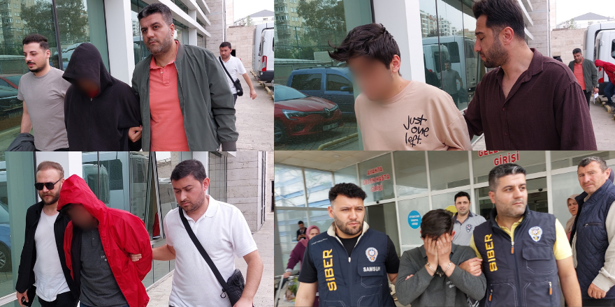 Samsun'da siber polisten müstehcenlik operasyonu: 3 gözaltı