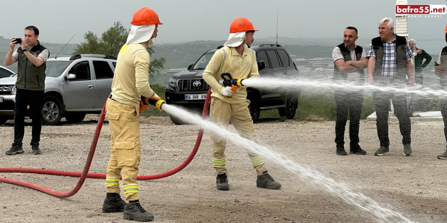 Sinop’ta en donanımlı ve en hızlı yangın ekibi yarışması
