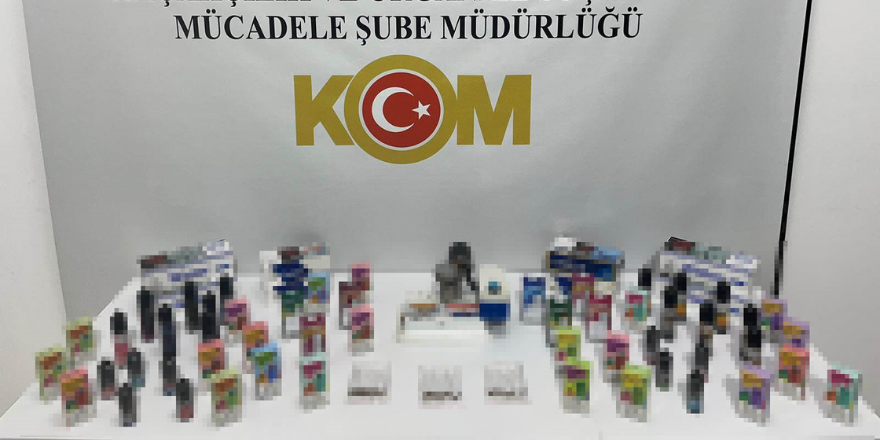 Samsun'da bin 660 adet doldurulmuş makaron sigara ele geçirildi