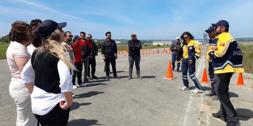 Sinop’ta ambulans sürüş güvenliği eğitimi