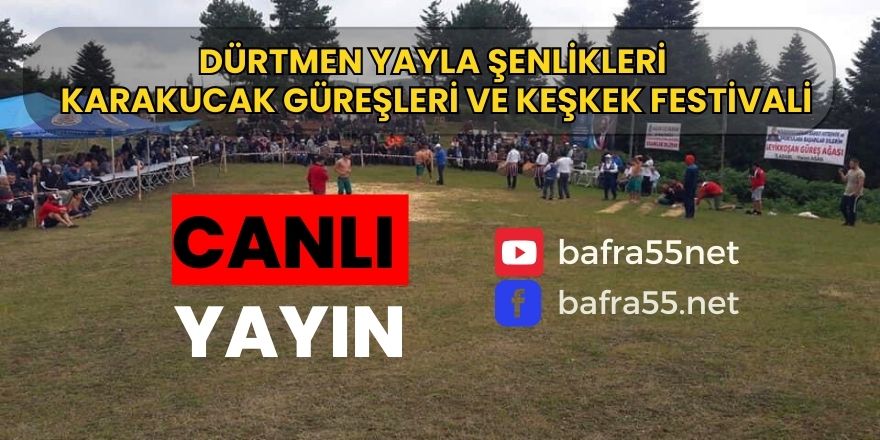 Samsun'un 19 Mayıs İlçesinde Bando Konseri Coşkusu