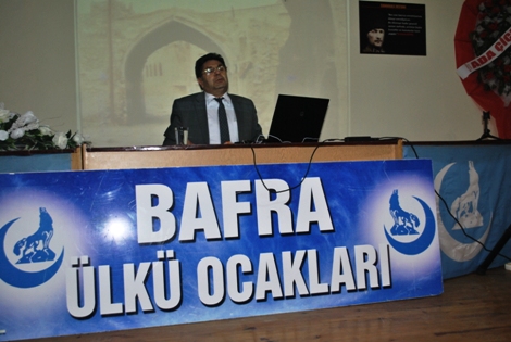 BAFRA ÜLKÜ OCAKLARINDAN KEKKÜK TÜRKLERİ KONULU KONFERANS