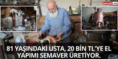 Vezirköprü'den Dünyaya: 72 Yıllık Tecrübe ile Üretilen Bakır Semaverler