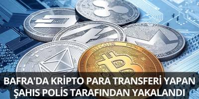 Bafra'da Kripto Para Transferi Yapan Şahıs Polis Tarafından Yakalandı
