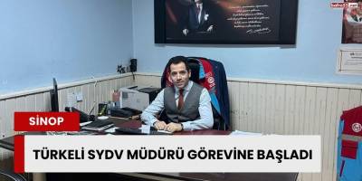 Enes Mehmet Dincel, Türkeli SYDV Müdürlüğü Görevine Başladı
