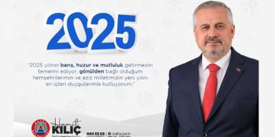 Bafra Belediye Başkanı Hamit Kılıç, yeni yıl dolayısıyla bir mesaj yayımladı