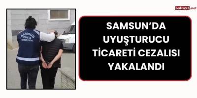 Samsun’da Uyuşturucu Ticareti Cezalısı Yakalandı