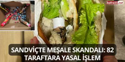 Sandviçte Meşale Skandalı: 82 Taraftara Yasal İşlem